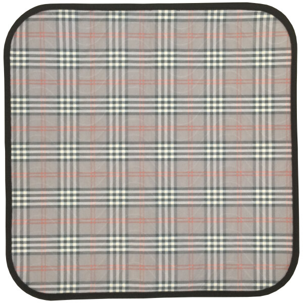 PFLEGE POINT® Inkontinenz Stuhlauflage Anti-Rutsch grau-rot 45 x 45 cm