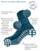 PFLEGE POINT® Antirutsch-Strumpf GehSicher! 35-38 kobalt